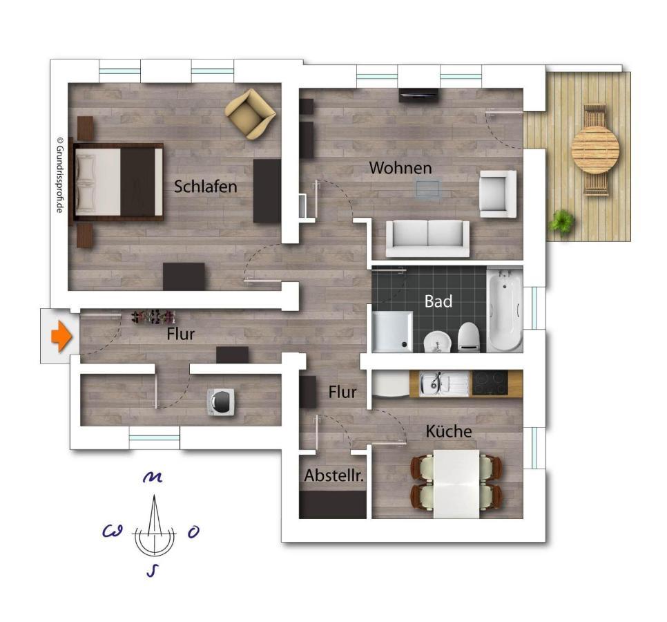 Ferienwohnung-Villa-Helene Blankenburg  Zewnętrze zdjęcie